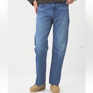 JW ANDERSON x UNIQLO straight 100% cotton jeans
